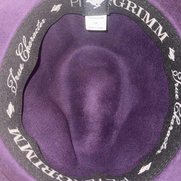 Peter Grimm Deep Purple Women's Felt Hat - Picture 4 of 4